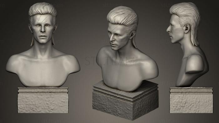 3D модель Дэвид Боуи (STL)